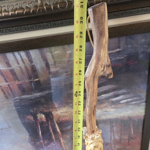 Small Handmade Whisk Broom 31in Long - Picture 2 of 4